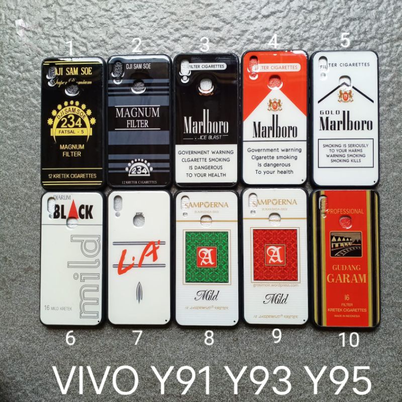 soft case VIVO Y91 . Y91C . Y93 . Y95  ( 9 variasi ) motif karalter cowok softcase softsell
