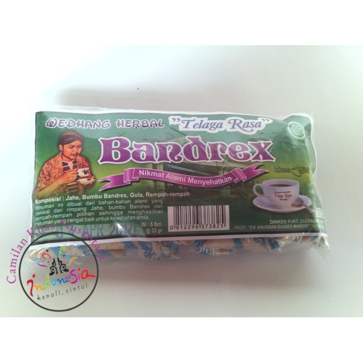 

BANDREX | Minuman Tradisional Instan | isi 5 Sachet