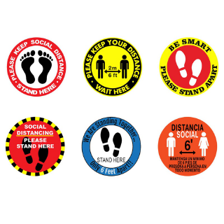 Stiker Peringatan Bentuk Bulat Anti Air Dengan Perekat Stiker Peringatan Bentuk Bulat Anti Air Dengan Perekat