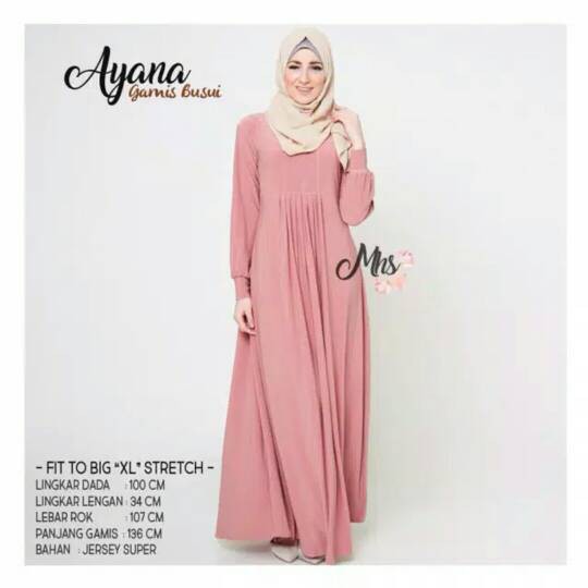 Realpict set gamis syari baju muslim pesta mewah maxmara lux payet mutiara khimar jumbo busui A3M9