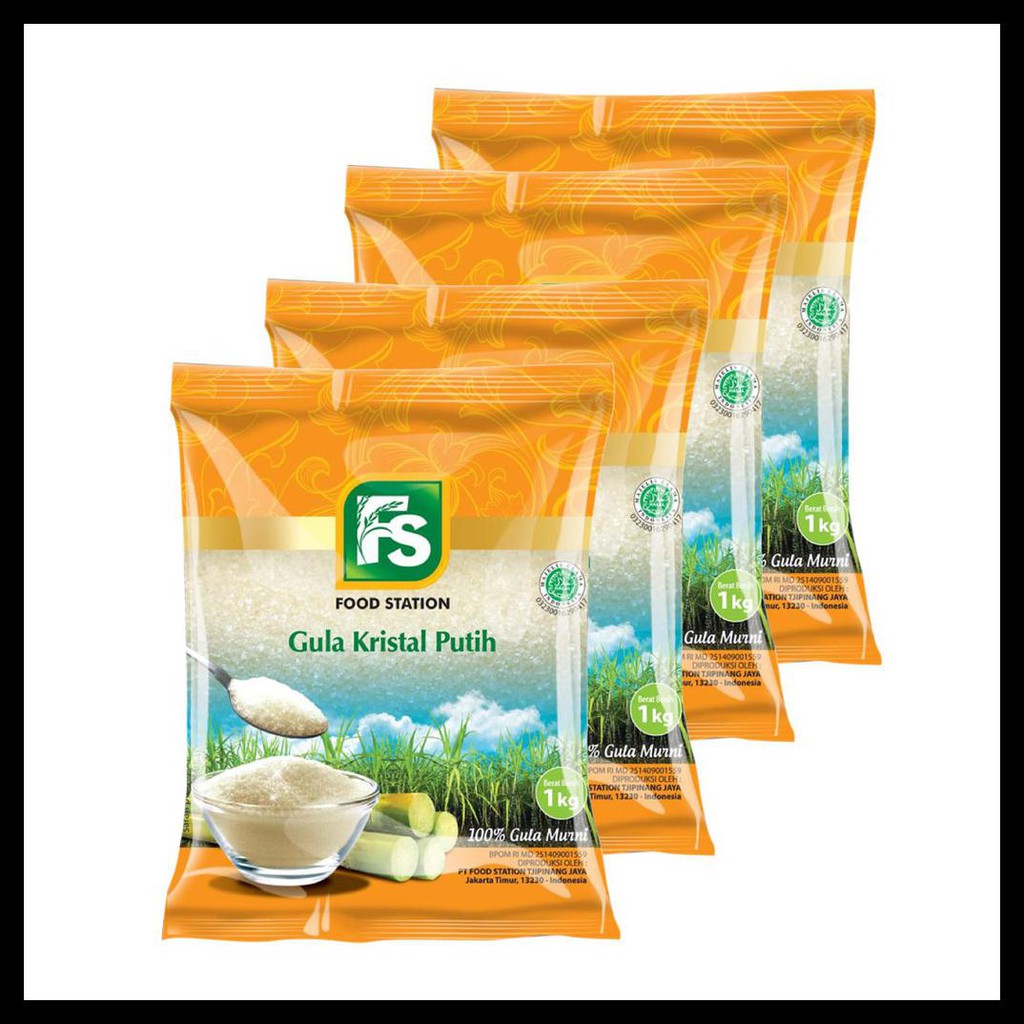 

PASTI READY FS GULA PASIR PREMIUM 1KG @4 PACK (HARGA + ONGKIR)