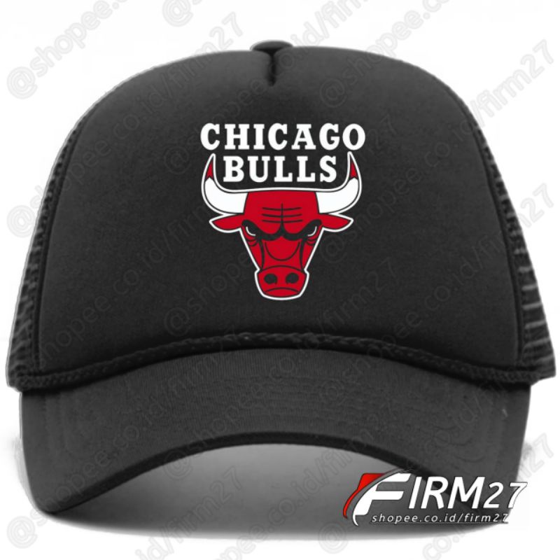 Topi CHICAGO BULLS Trucker/Jaring - Topi CHICAGO BULLS BASKETBALL