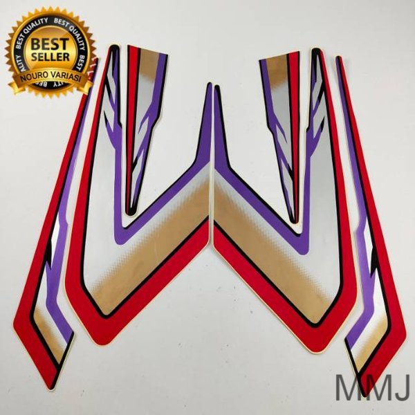 striping yamaha rx s rxs special merah 1995 95 spesial berkualitas