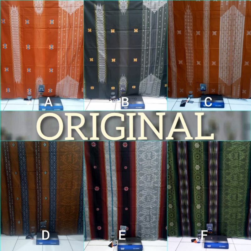 Sarung BHS Classic SKT JSK JGL JGM Mix Silver Songket Jacquard Orignal