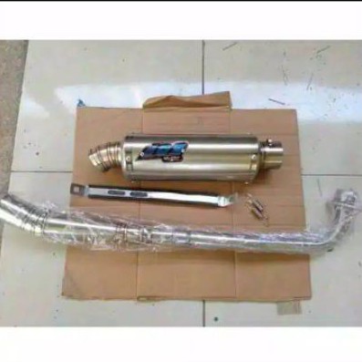 Knalpot racing Dos oval bebek Jupiter z vega kripton grand