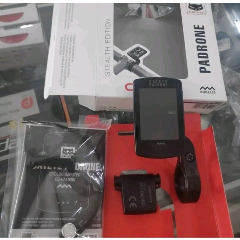 SPEEDOMETER SEPEDA CATEYE WIRELESS STEALTH EDITION