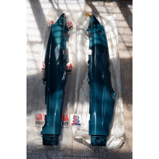 Cover side body bodi belakang vega lama old f1zr fizr 4US hijau lumut caltex original ygp nos