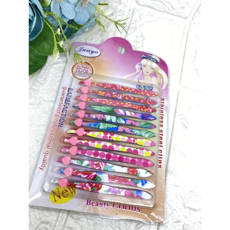 PINSET PENCABUT BULU ALIS MOTIF BATIK