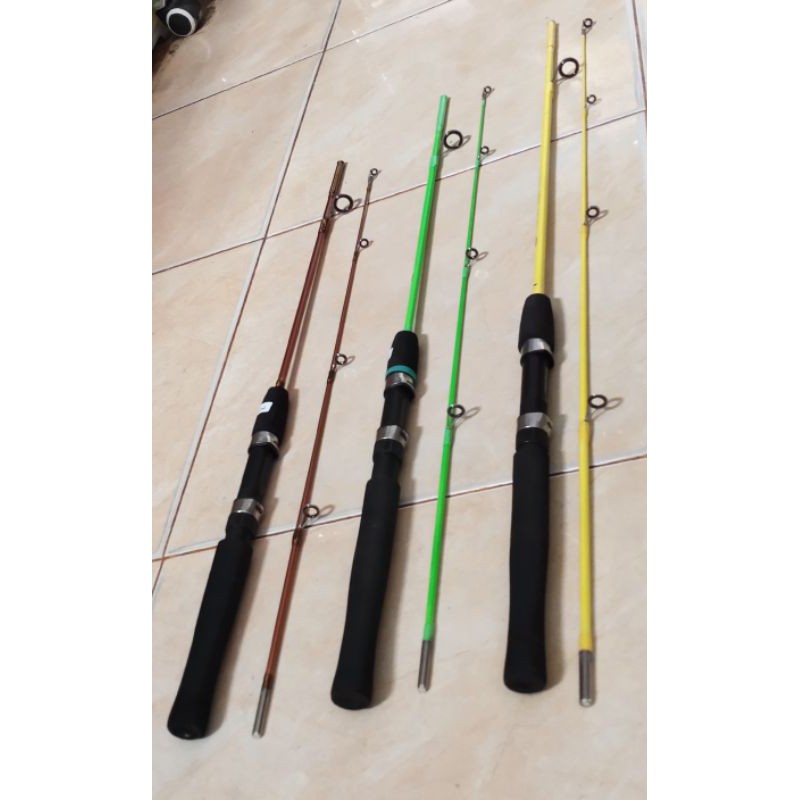 joran murah sambung 2 bahan fiber ( 150 )