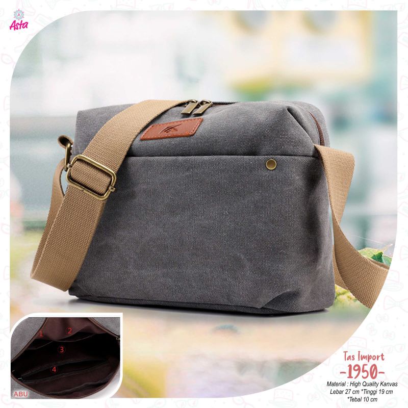 Tas wanita murah import kode 1950 ori by Asta