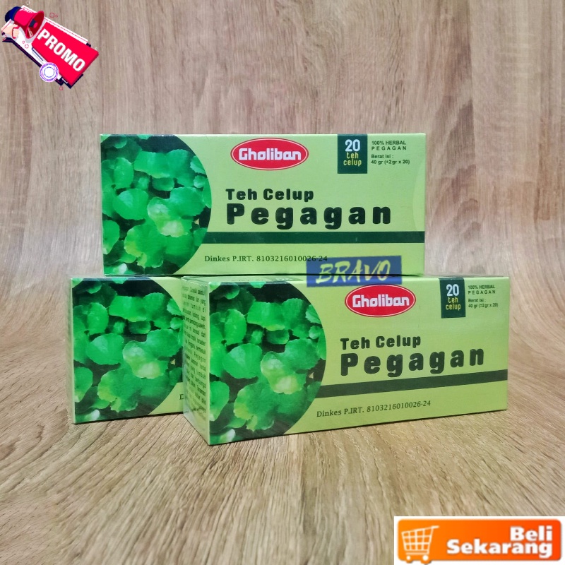 

Teh Celup Daun Pegagan Teh Celup Gholiban Teh Daun Pegagan GHOLIBAN Isi 20 Kantong