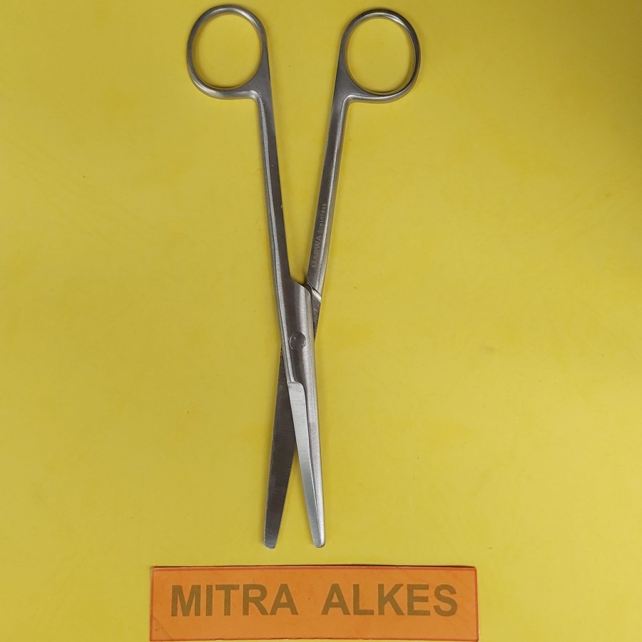 Gunting Mayo Lurus 17cm. MAYO Scissors Straight 17 cm. Gunting IUD 17cm.