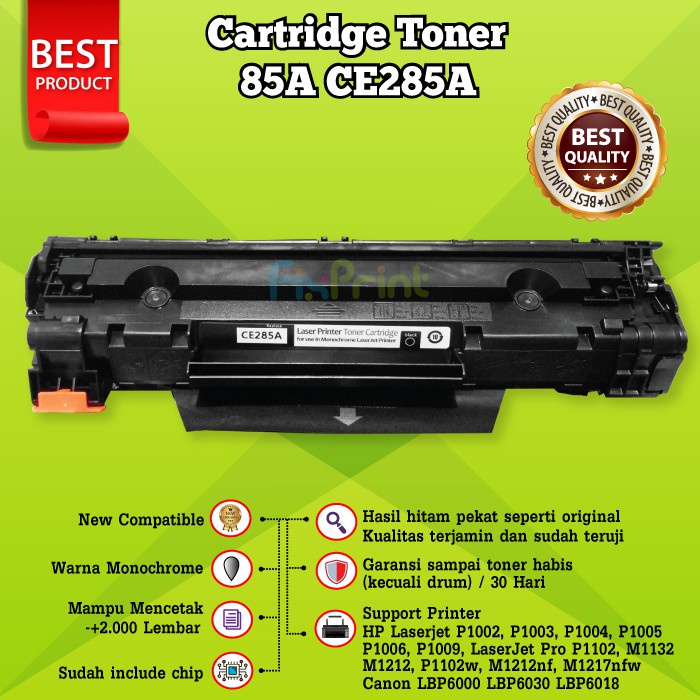 Toner Compatible 85A For XP CE285A