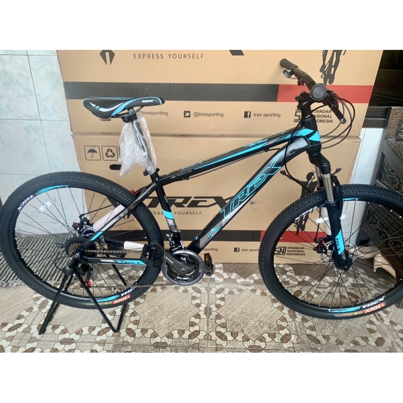 sepeda mtb 27,5 full alloy Trex