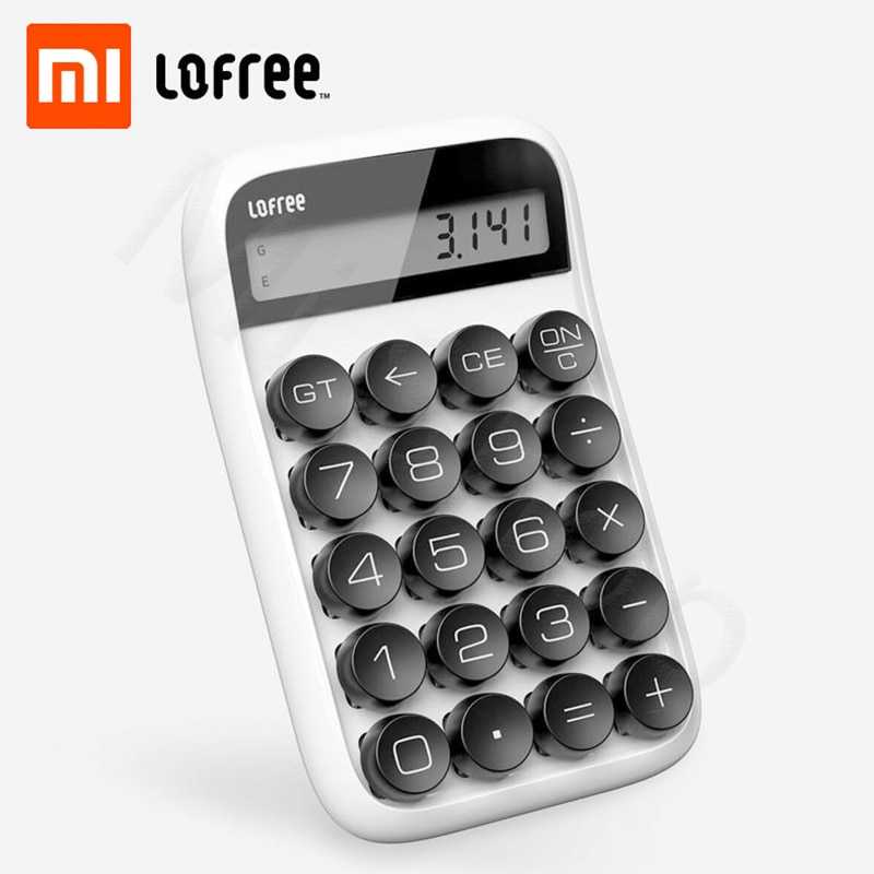Xiaomi Mijia Lofree Kalkulator Komputer Intelligent Mechanical Switch Original Murah Import Garansi