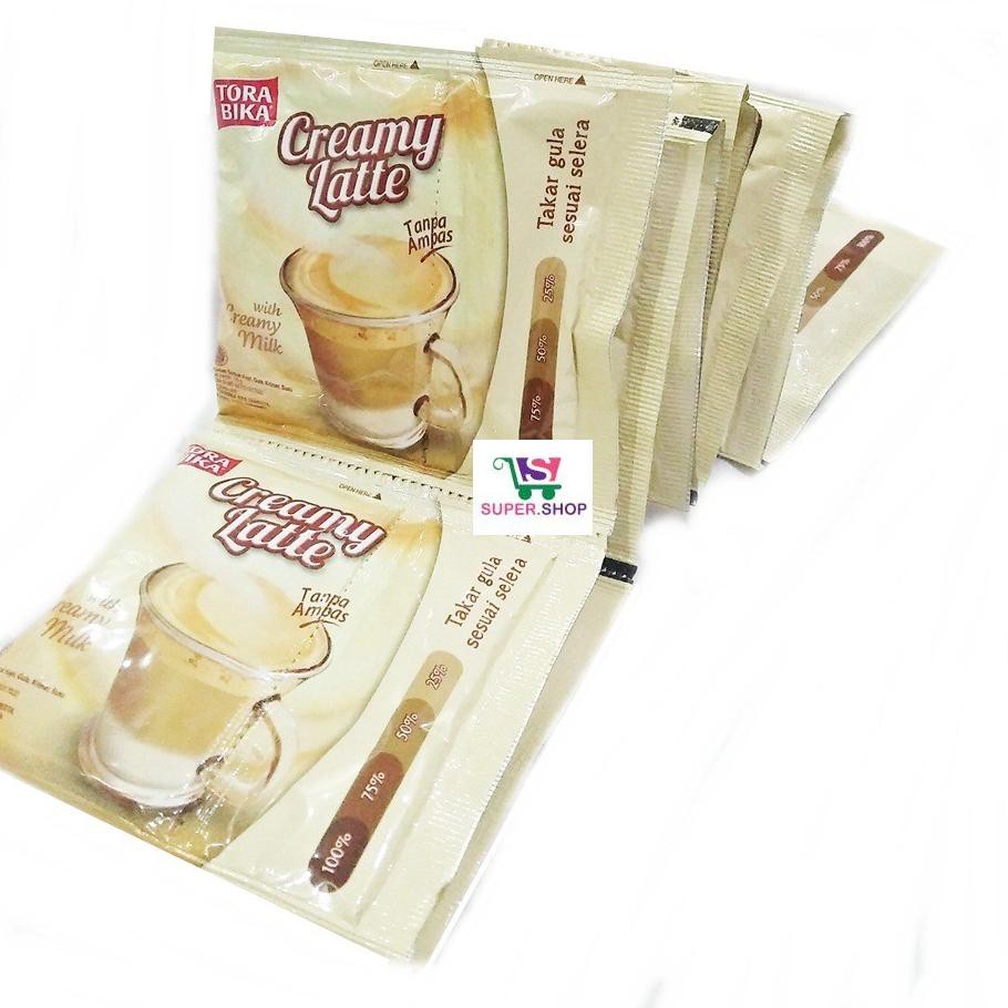 

➘J0S TORABIKA / Tora Bika Creamy Latte (isi 10 pcs) ✦ ★★★★