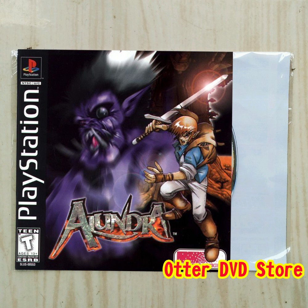 Kaset CD Game Ps1 Ps 1 Alundra 1