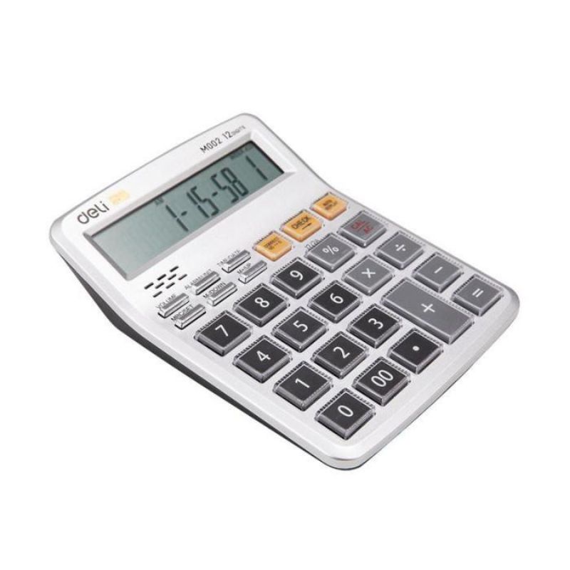 

Deli EM00210 Voice Calculator 12-digit Indonesian