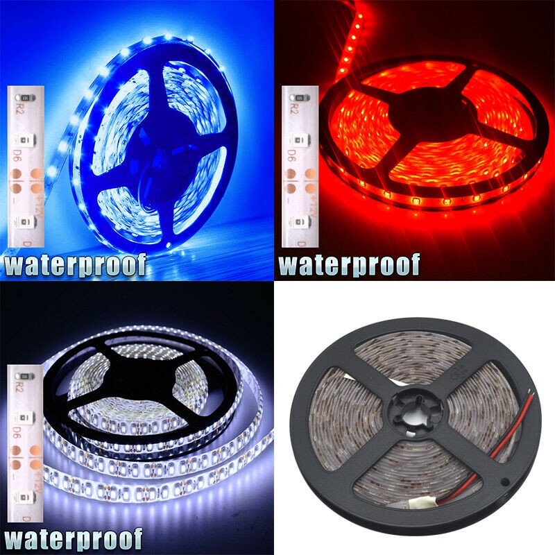 Lampu LED Strip Light SMD IP65 Waterproof Flexible Roll 5 Meter 60 LED Per Meter