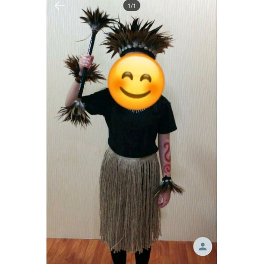 ROK RUMBAI URAI // ROK HAWAI ADAT PAPUA // 30 cm