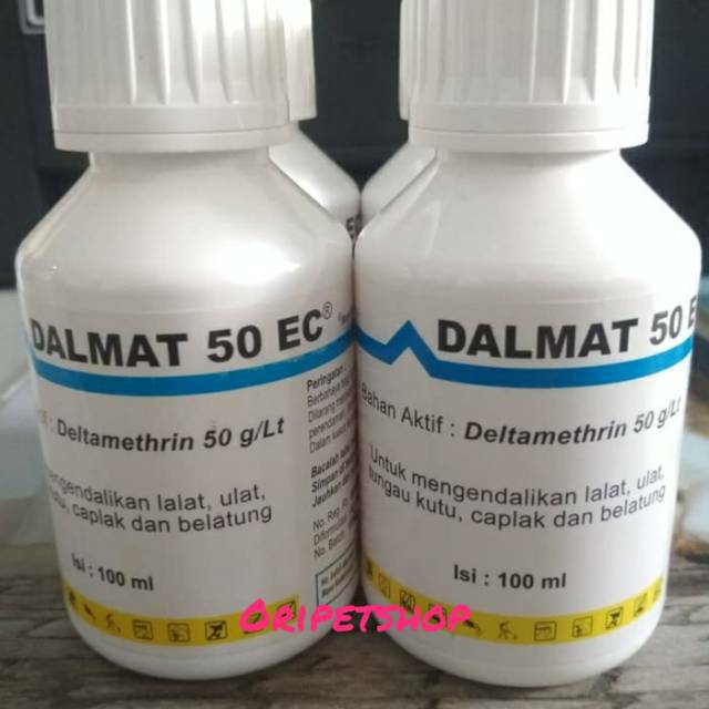 DALMAT 50EC 100ml obat kutu kucing anjing deltamethrin