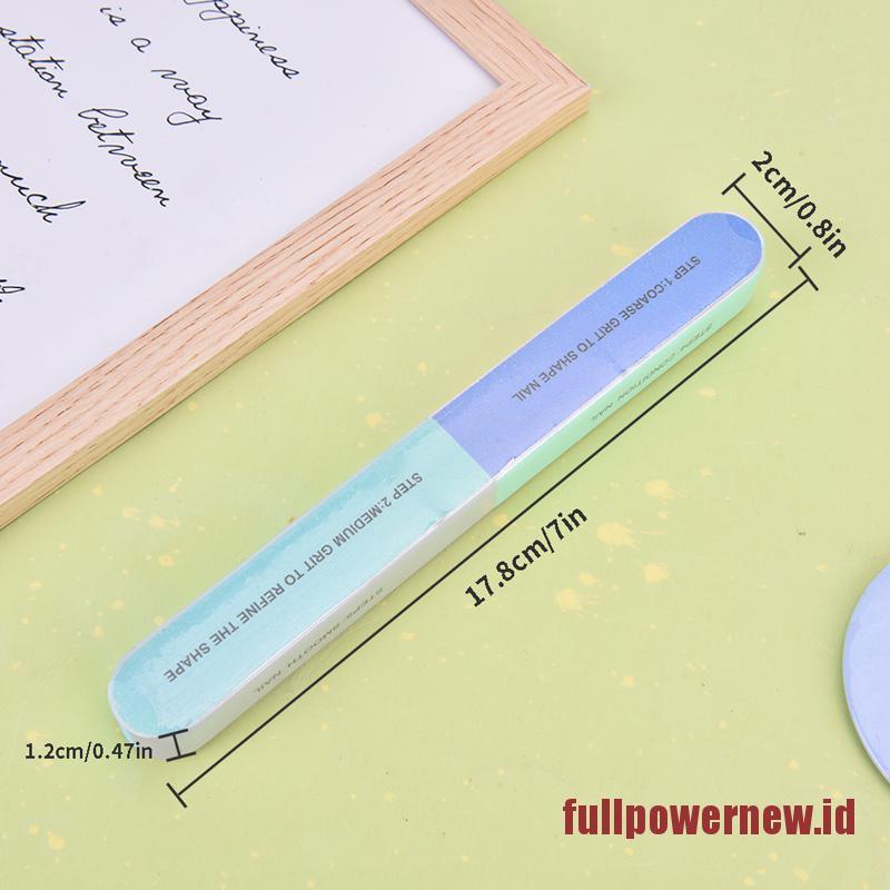 【COD】3Pcs 7in1 Finger Toe Nail File Buffer Shiner Manicure Pedicure Polishing Sanding