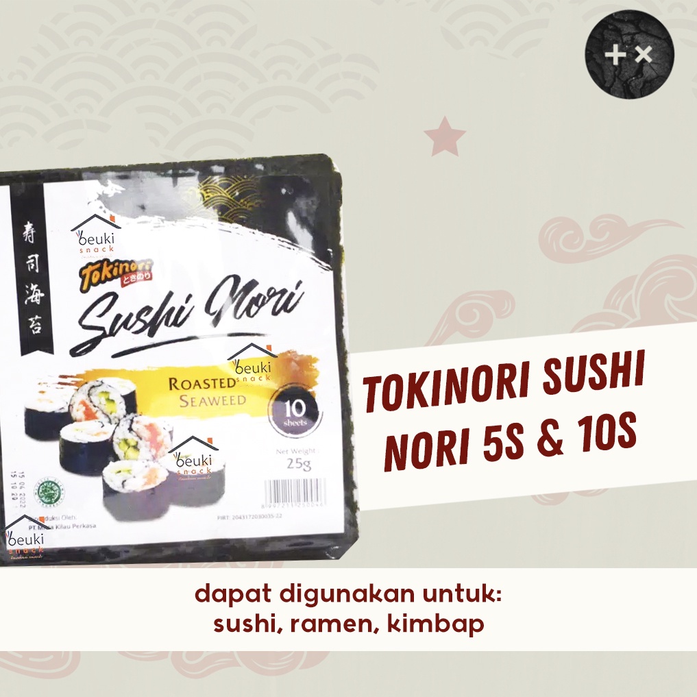 

Nori Sushi Kimbap Isi 5 dan 10