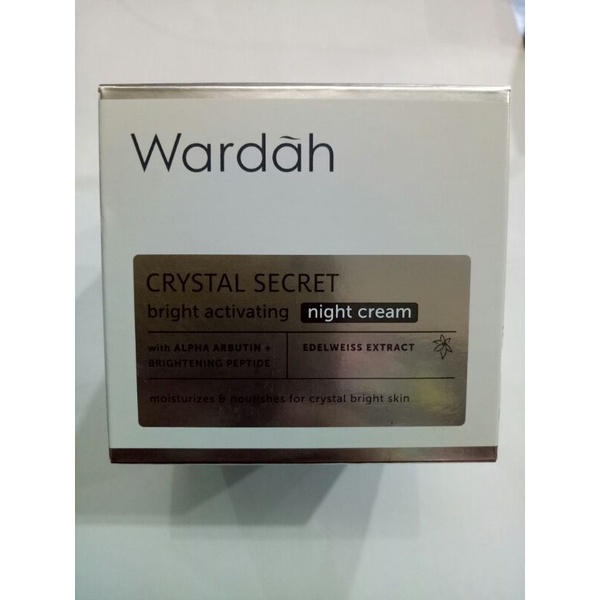 Wardah Crystal secret Night cream