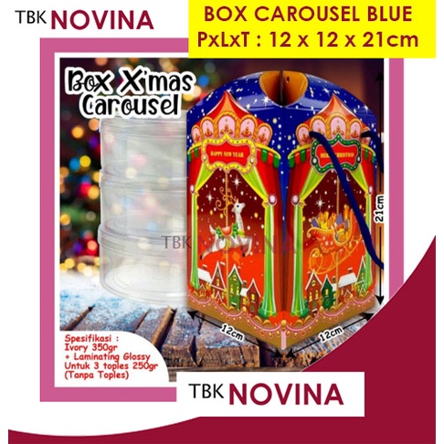 BOX KUE NATAL CHRISTMAS / KOTAK NATAL / BOX KUE KERING / BOX STOPLES / KOTAK KUE NATAL