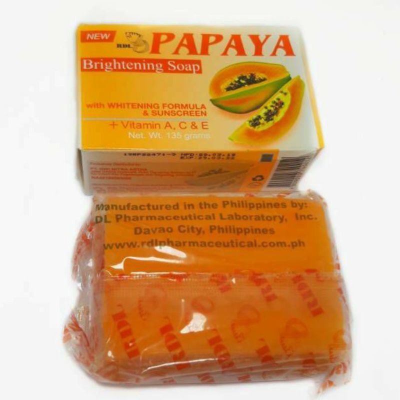 Sabun RDL Papaya Whitening Soap ORIGINAL