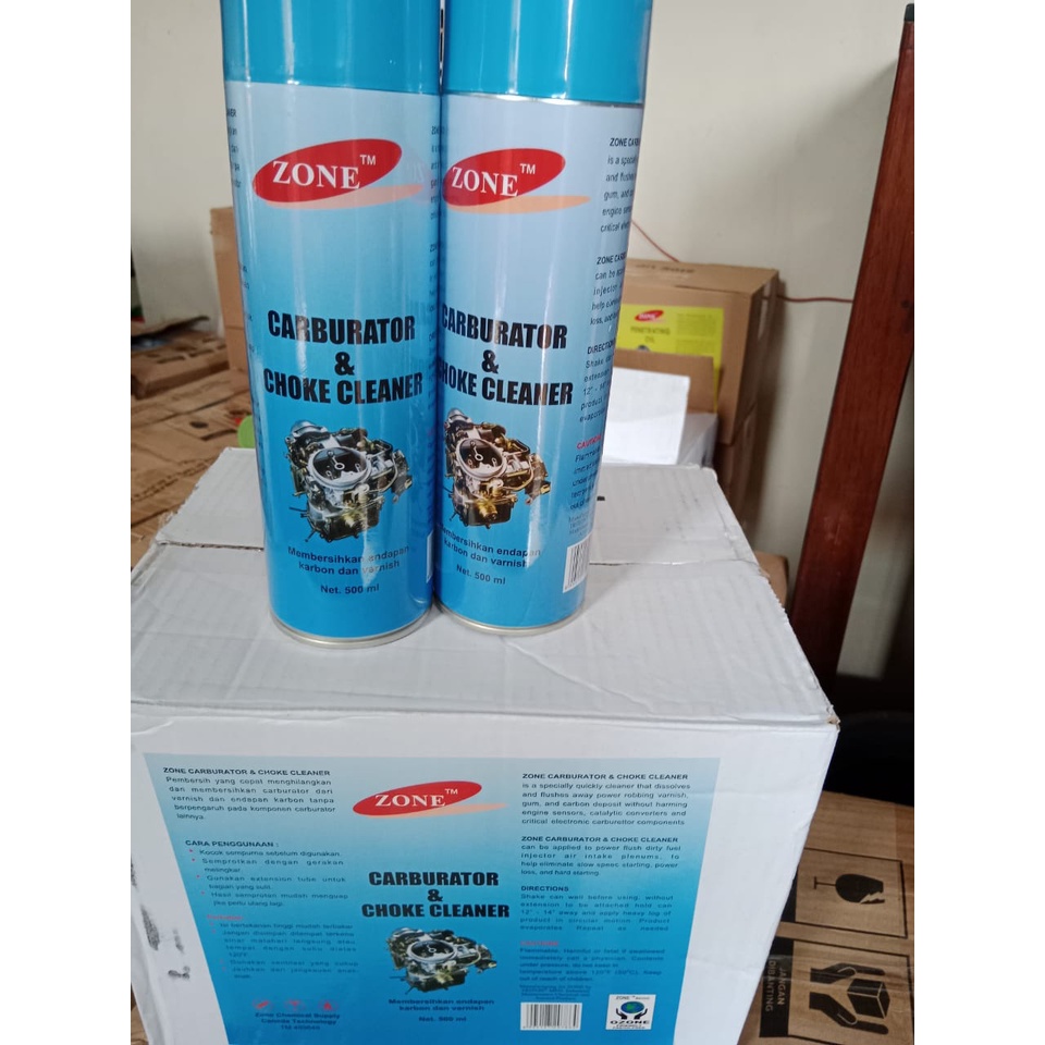 Zone Carburator &amp; Choke Cleaner 500 ml Pembersih Carburator