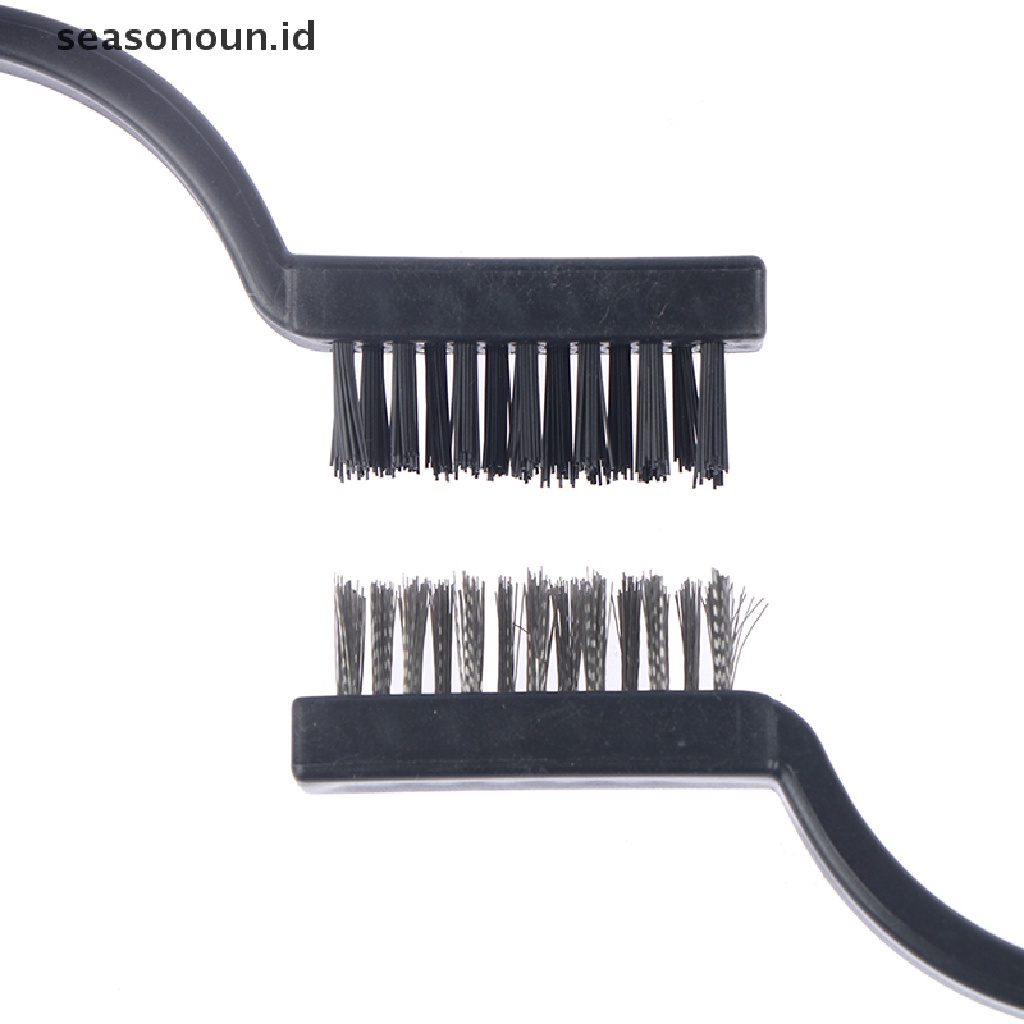 【seasonoun】 3/12/15pcs 170mm Wire Steel Brass Brush Mini Brushes Polishing Burring Brushes ID