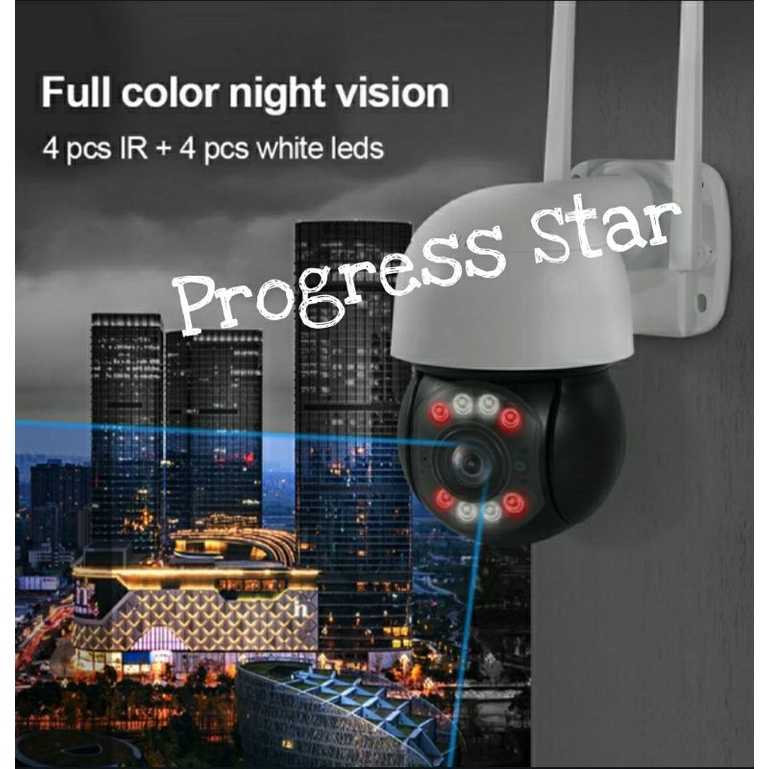 IP CAMERA OUTDOOR SPEED DOME PTZ 8MP APP ICSEE / CCTV WIRELESS COLORVU