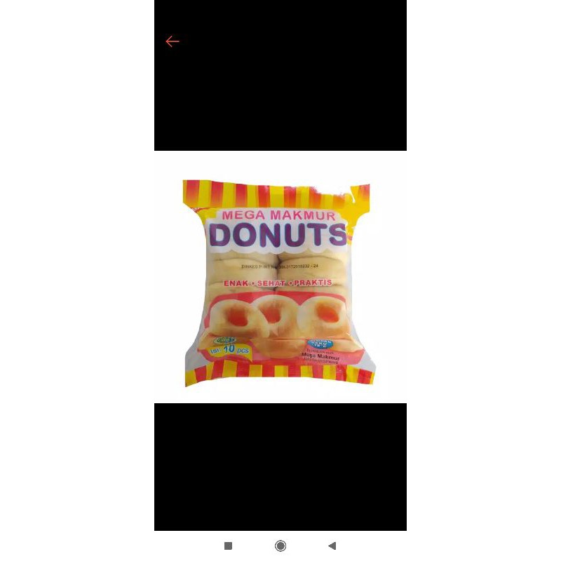 

Donat kentang isi 10