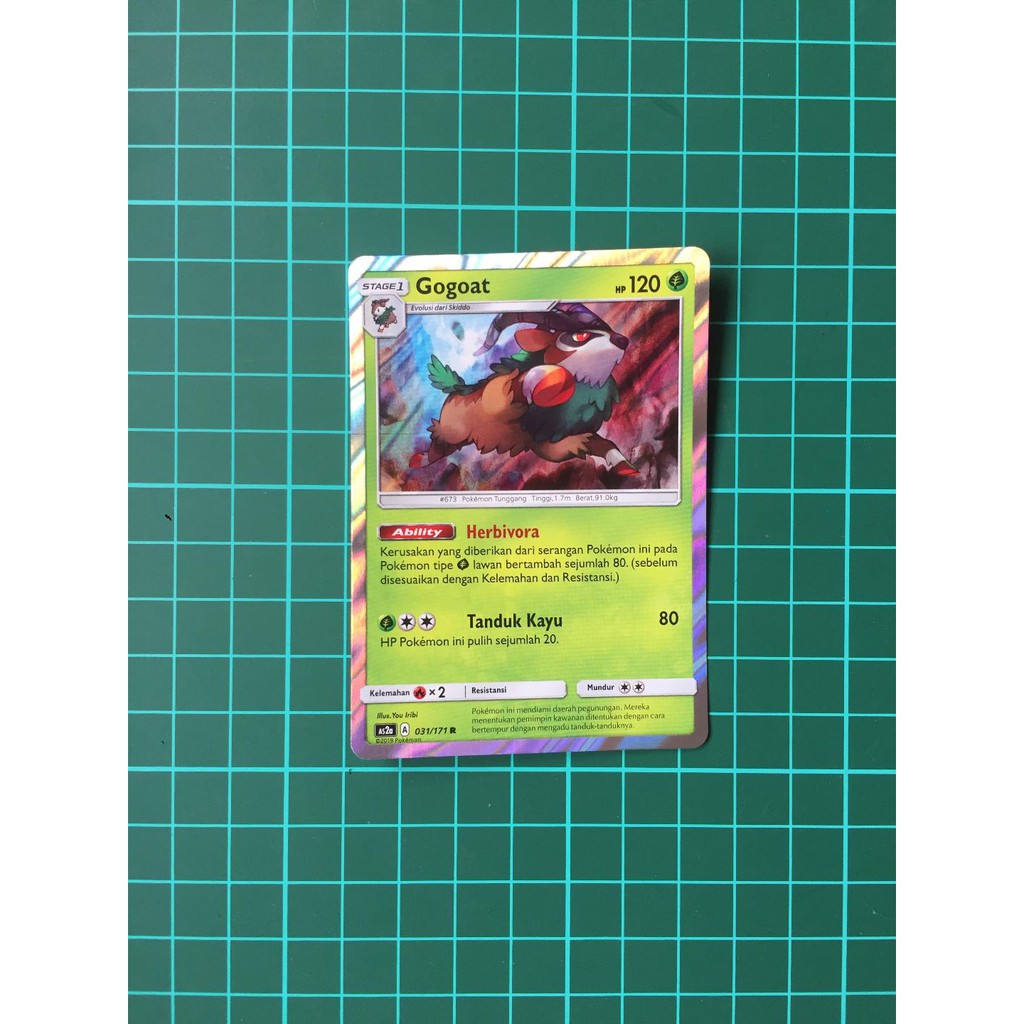 Gogoat Foil Kartu Pokemon TCG Indonesia