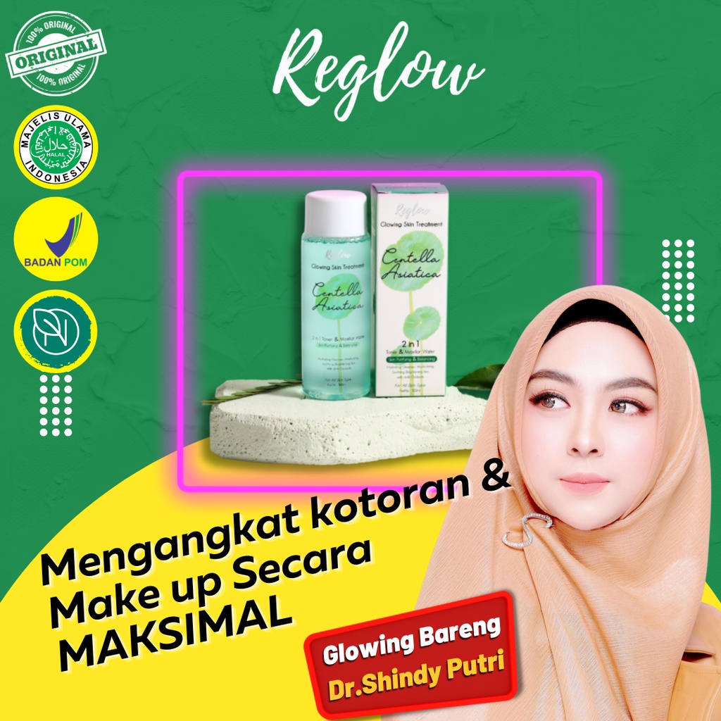 Skincare Pemutih Wajah Reglow dari Bahan Alami Untuk Kulit Sensitif-Toner