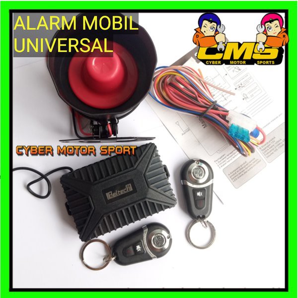 TERMURAH -  Alarm mobil Beltech. Alarm mobil anti maling universal. Alarm mobil