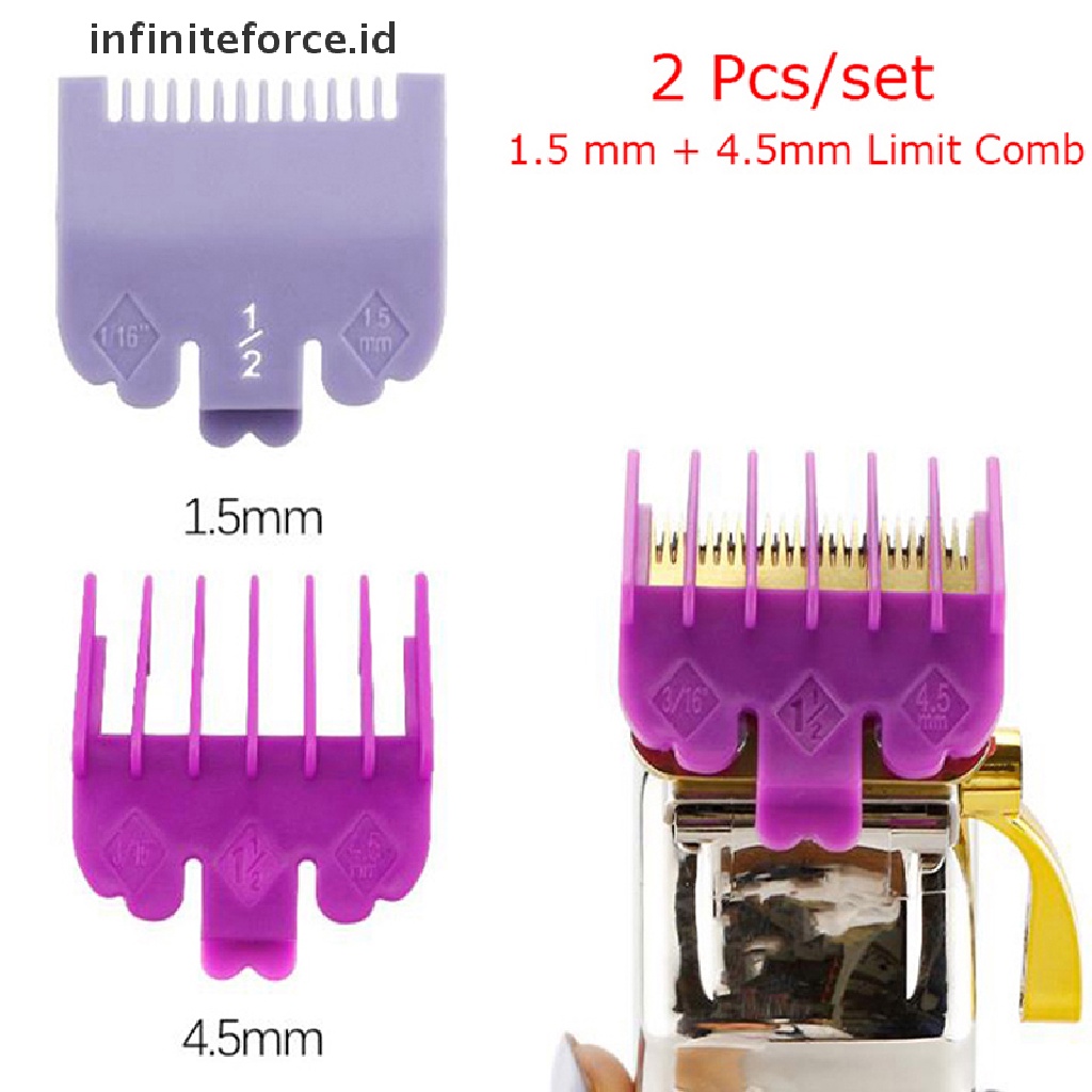 (Infiniteforce.Id) 2pcs / Set Sisir Panduan Untuk Alat Cukur Rambut Elektrik