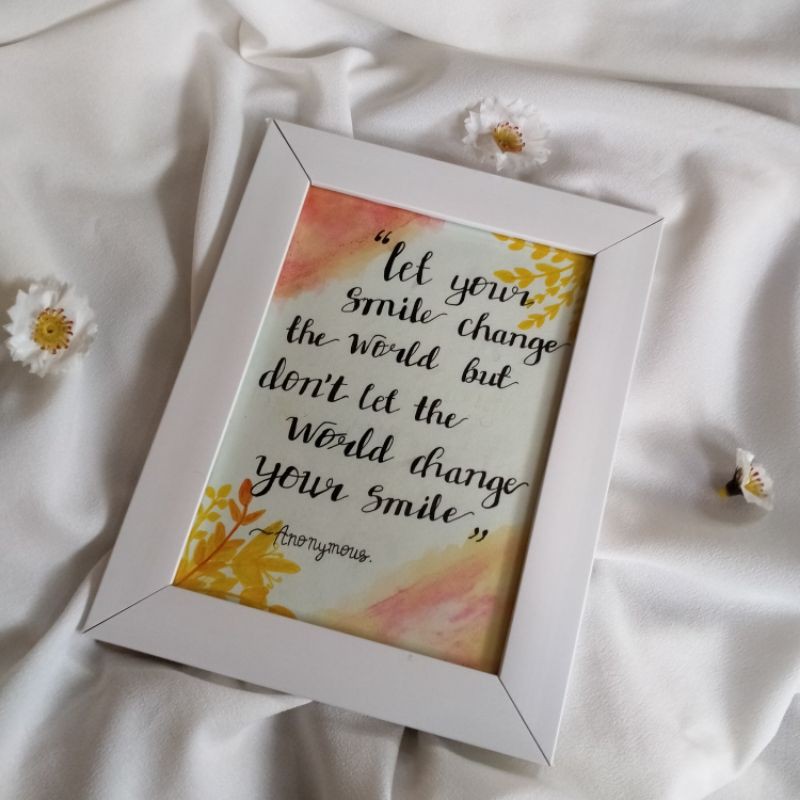 

Kado Lettering hanya tulisan