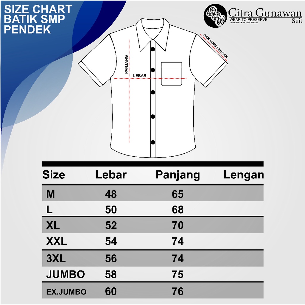 RB SERAGAM BATIK SMP - BATIK DEPOK RESMI