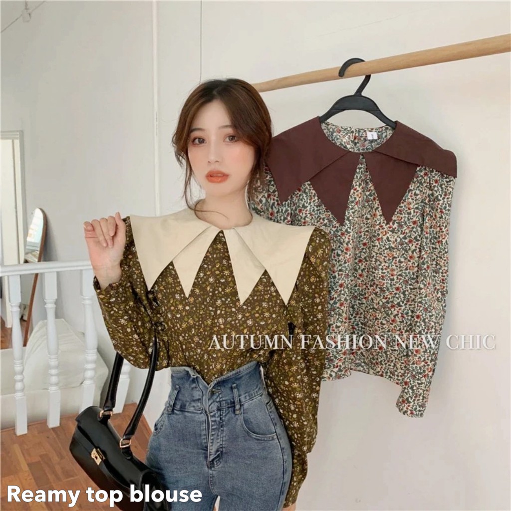 Reamy top blouse -Thejanclothes