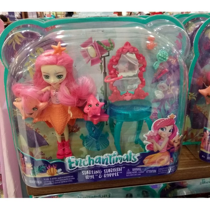 Mainan Enchantimals Starling Starfish Idyl&Rypple/Boneka Enchantimals Limited