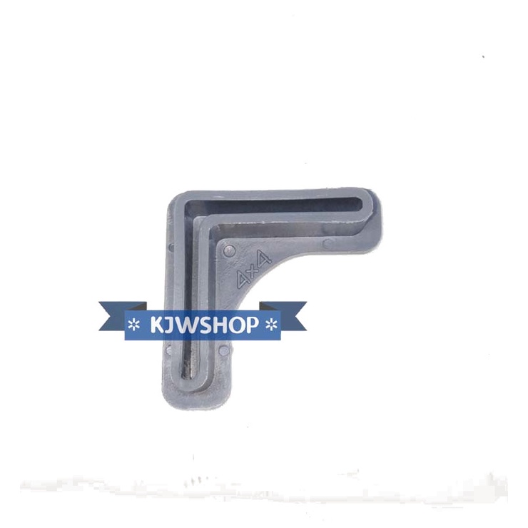 Kaki Plastik Siku Rak Lubang Penahan Siku Bawah Sepatu Siku Lubang Alas Kaki Rak Siku Lubang 4cmx4cm