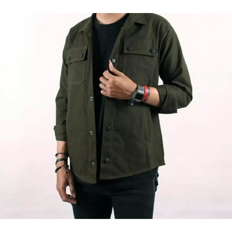 Semi parka/ almet pria