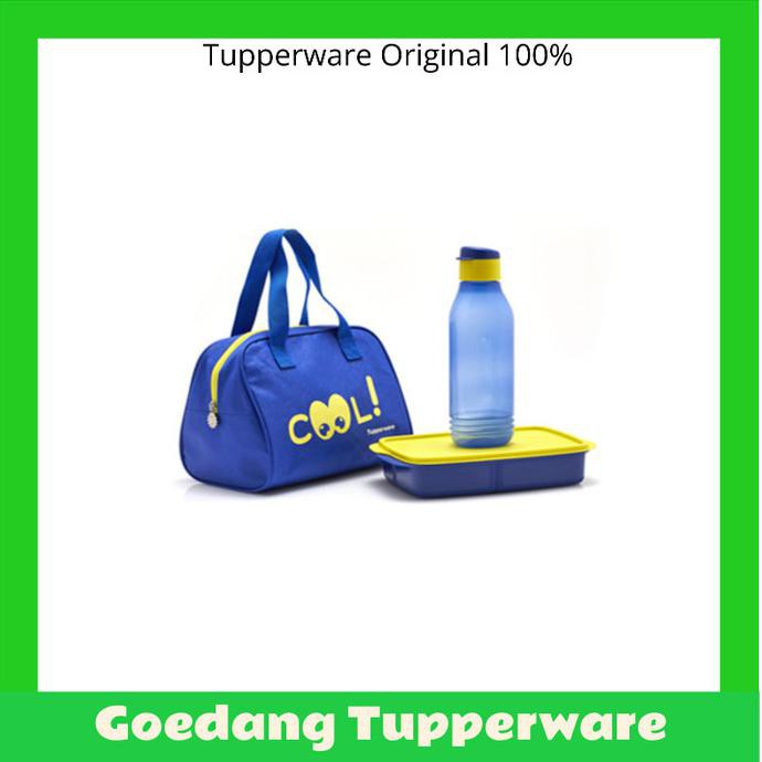 Lunch Box Set Tupperware - Tas Makan Tupperware Cool Teen Set