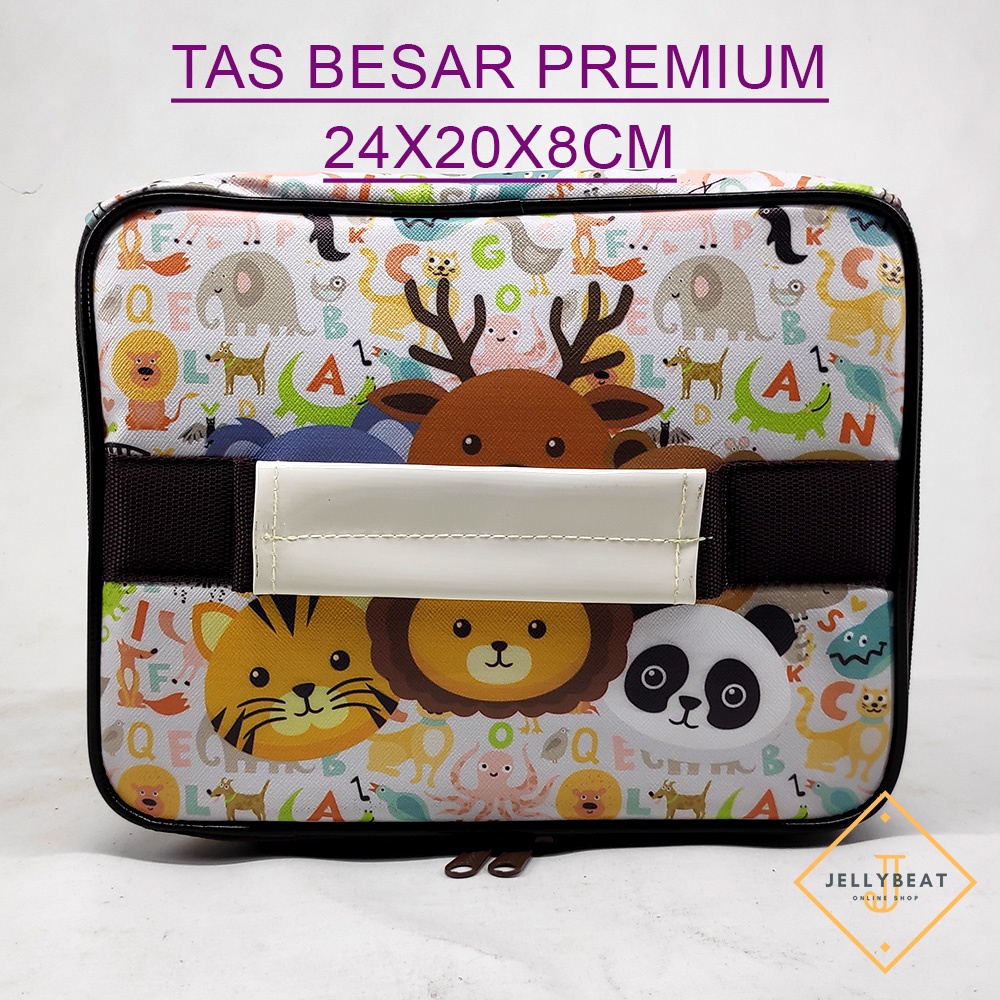 TAS BEKAL BESAR PREMIUM SINGLE (24x20x8cm) - ANIMAL