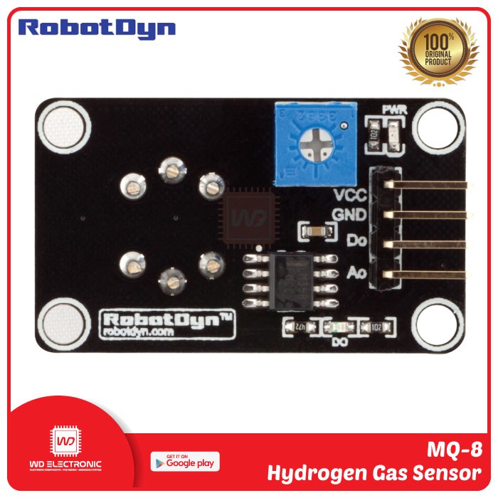 MQ-8 MQ8 HYDROGEN GAS SENSOR ROBOTDYN MQ-8 HYDROGEN GAS SENSOR GOOD QUALITY