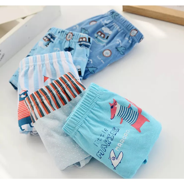 SET Celana Dalam Anak Lakilaki Celana Dalam Anak Lakilaki Katun dengan Box Kolor Anak Lakilaki Impor