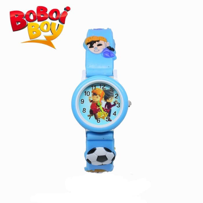 Super Promo! JAM TANGAN ANAK KARAKTER BOBOIBOY JAM TANGAN RUBBER ANALOG Murah!