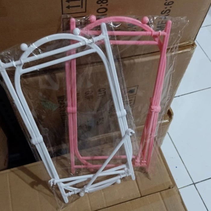 Hanger Frame Lipat Kantong Plastik Hanger Kantong Plastik Sampah